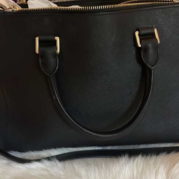 Michael Kors black Sutton saffiano  leather satchel - Picture 3 of 7